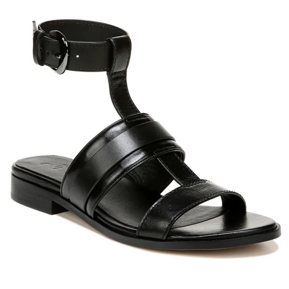 27 Edit Elva Naturalizer Black Sandal - size 9
